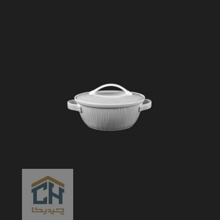 قابلمه سرامیکی بیضی کوچک گلدکیش طرح Prince مدل GK604023