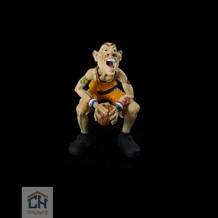 مجسمه بسکتبالیست گلدکیش طرح کمیک مدل 4865 (2)