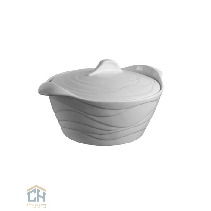 قابلمه سرامیکی گرد متوسط گلدکیش طرح Wave مدل G101028 (2)