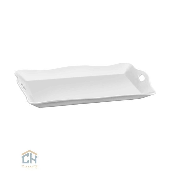 دیس سرامیکی مستطیل گلدکیش طرح الگانت مدل GK7612 (2)