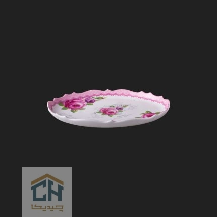 دیس سرامیکی بیضی کوچک گلدکیش طرح Decal مدل GK617420 (1)