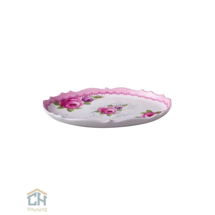 دیس سرامیکی بیضی کوچک گلدکیش طرح Decal مدل GK617420 (2)