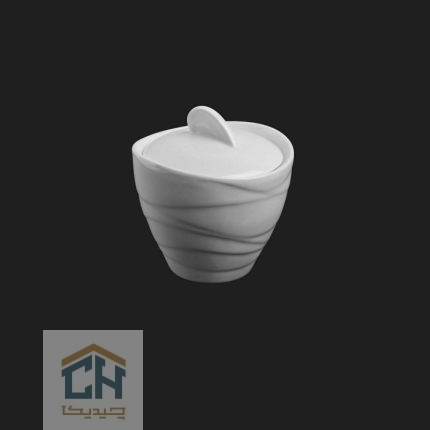 قندان سرامیکی گلدکیش طرح Wave مدل G104803 (1)
