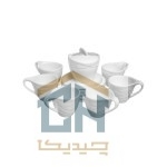 چای خوری سرامیکی گلدکیش ست 6 نفره طرح Wave مدل G109308 (2)