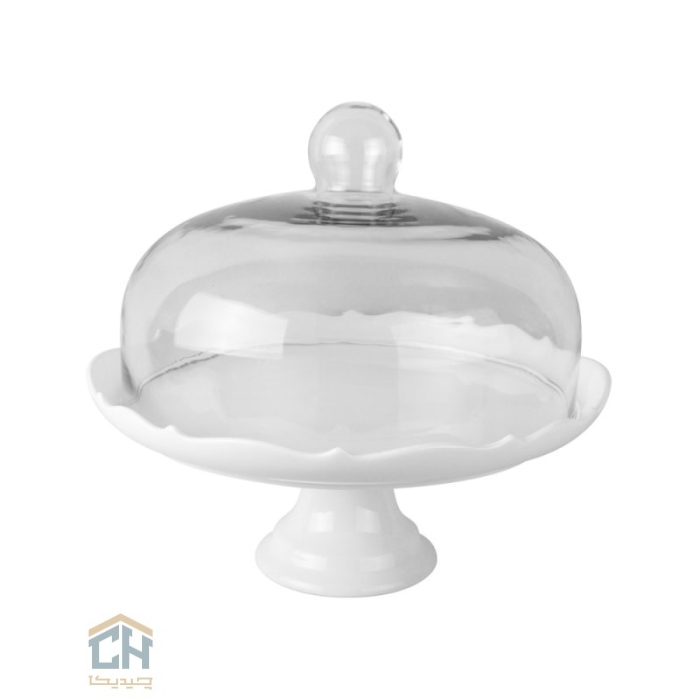 کیک استند سرامیکی بزرگ گلدکیش طرح Dignity مدل GK8405 (2)