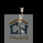 مجسمه شمعدان گلدکیش طرح برنز مدل 4660L (2)