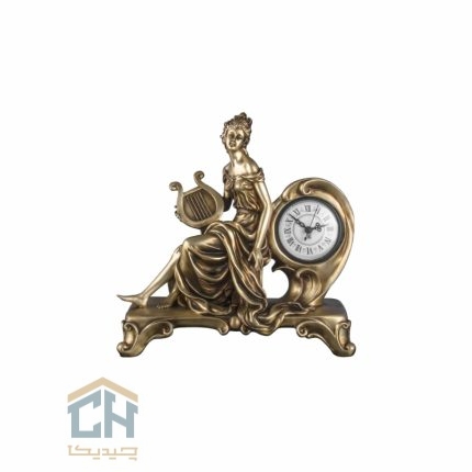مجسمه ساعت گلدکیش طرح برنز مدل 4810 (1)
