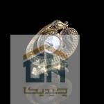 دکوری اسماء متبرکه گلدکیش طرح ساعت گل مدل 5761 (2)