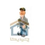 مجسمه شکارچی گلدکیش طرح کمیک مدل 4861 (1)