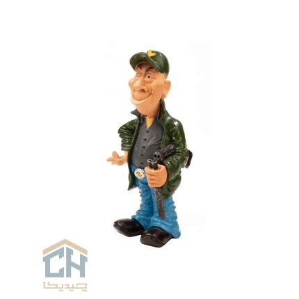 مجسمه شکارچی گلدکیش طرح کمیک مدل 4861 (1)