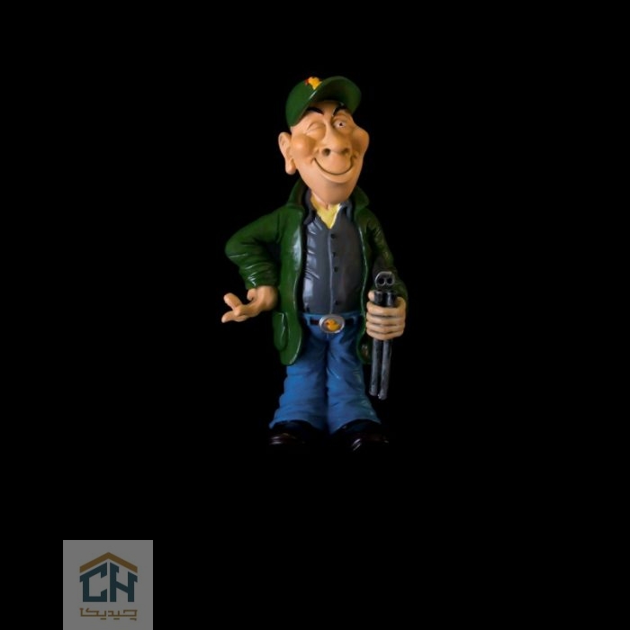 مجسمه شکارچی گلدکیش طرح کمیک مدل 4861 (2)