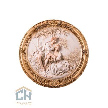 تابلو گرد بزرگ گلدکیش مدل 3122