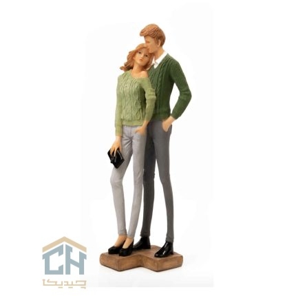 مجسمه زن و مرد گلدکیش مدل 4535
