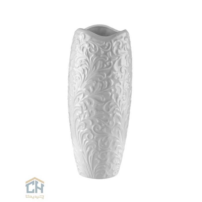 گلدان سرامیکی بزرگ گلدکیش طرح Royal مدل GK157140 (2)