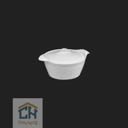 قابلمه سرامیکی گرد کوچک گلدکیش طرح Royal مدل GK152126 (1)