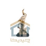 مجسمه لک لک گلدکیش طرح برنز مدل 4700 (1)