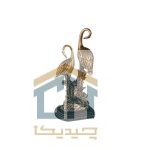 مجسمه لک لک گلدکیش طرح برنز مدل 4710 (1)