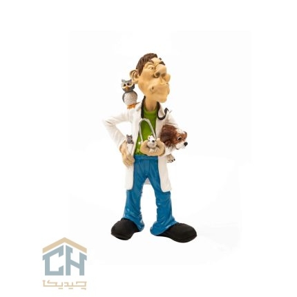 مجسمه دامپزشک گلدکیش طرح کمیک مدل 4864 (1)