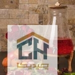 کلمن شیشه ای پایه چوبی طرح کوزه ای الماس مدل 3233 (3)