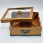 جعبه پذیرایی چوبی کد B 711 - تصویر 2