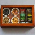 جعبه پذیرایی چوبی کد B 712