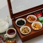 جعبه پذیرایی چوبی کد B 712 - تصویر 2