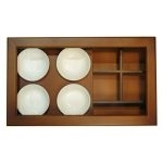 جعبه پذیرایی چوبی کد B 712 - تصویر 3