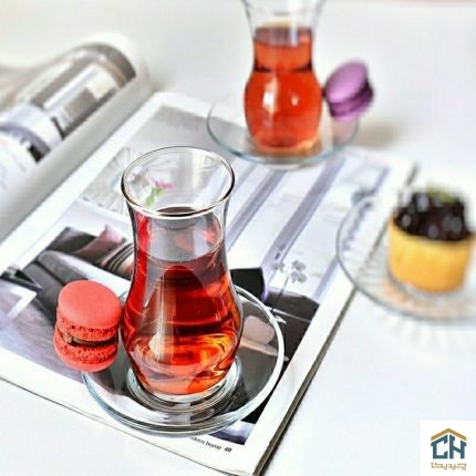 استکان نعلبکی مدل Eda کد 236002