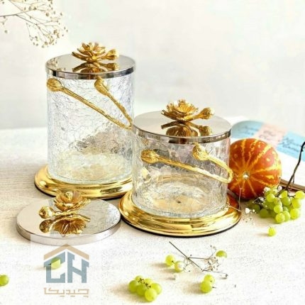 بانکه کوچک طرح شقایق مخصوص پذیرایی با درب استیل (2)