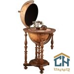 تلفن چوبی با میز کره لوتوس مدل TG-817-HERMIA-BR (1)
