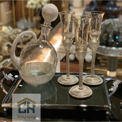 تنگ بلور نگین شامپاینی مدل 90490