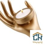 جا شمعی لوتوس مدل PH-70014-MELLISSA-GOLD (2)