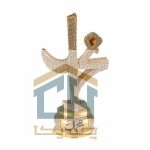 دکوری اسماء متبرکه گلدکیش طرح محمد بزرگ مدل 5751 (1)