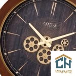 ساعت دیواری چوبی چرخ دنده ای لوتوس مدل GC-400407-CHARLTON (3)