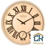 ساعت دیواری چوبی لوتوس مدل W-151-ATLANTA-CR (1)