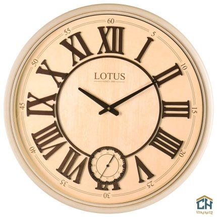 ساعت دیواری چوبی لوتوس مدل W-151-ATLANTA-CR (1)