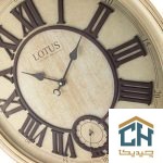 ساعت دیواری چوبی لوتوس مدل W-151-ATLANTA-CR (4)