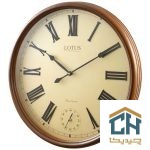 ساعت دیواری چوبی لوتوس مدل W-152-BEVERLYHILLS-WALNUT (2)