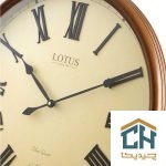ساعت دیواری چوبی لوتوس مدل W-152-BEVERLYHILLS-WALNUT (3)