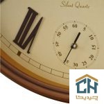 ساعت دیواری چوبی لوتوس مدل W-152-BEVERLYHILLS-WALNUT (4)