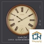 ساعت دیواری چوبی لوتوس مدل W-152-BEVERLYHILLS-WALNUT (5)