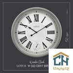 ساعت دیواری چوبی لوتوس مدل W-262-BRENHAM-GRAY (4)