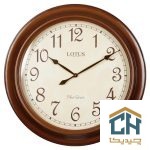 ساعت دیواری چوبی لوتوس مدل W-582-RUSSELLVILLE (1)