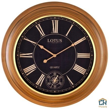 ساعت دیواری چوبی لوتوس مدل W-682-MARION (1)