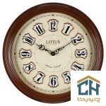 ساعت دیواری چوبی لوتوس مدل W-7033-HARBURG (1)