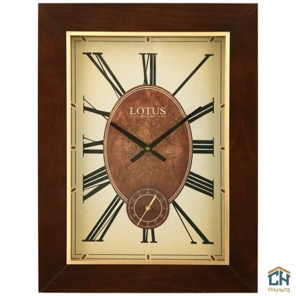 ساعت دیواری چوبی لوتوس مدل W-9920-SKANDIA (1)