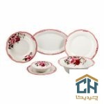 سرویس غذاخوری چینی 26 پارچه ست 6 نفره طرح الین Elin (1)