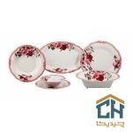 سرویس غذاخوری چینی 26 پارچه ست 6 نفره طرح والریا Valeriya (1)