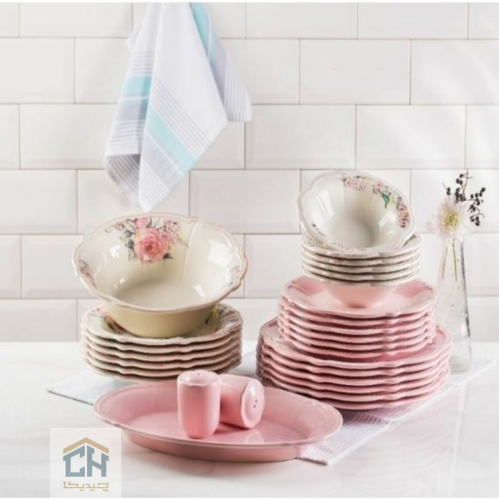 سرویس غذاخوری چینی 28 پارچه ست 6 نفره طرح رافایل Rafael مدل 3646 (2)