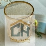 سطل دکوری بلور و برنج (2)